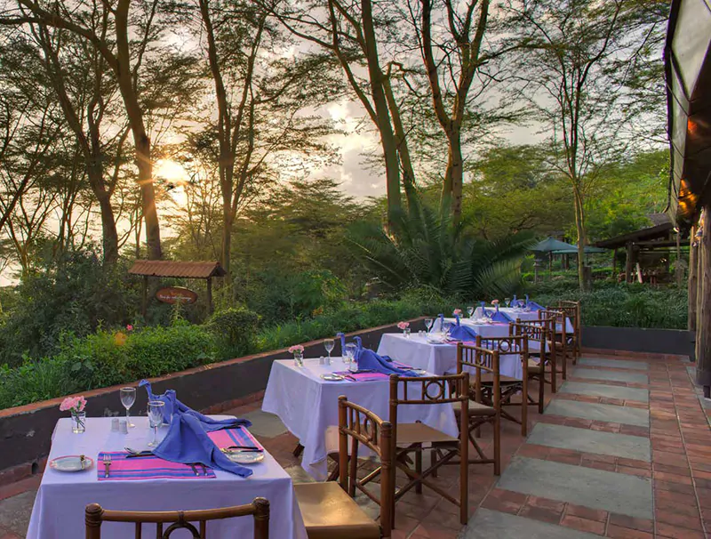 Sarova Lion Hill Lodge overlooking Lake Nakuru National Park, Kenya